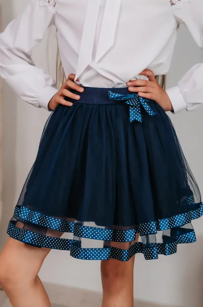 Детская школьная юбка Ламбада
