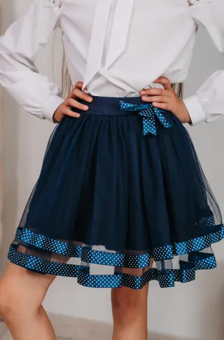 Детская школьная юбка Ламбада